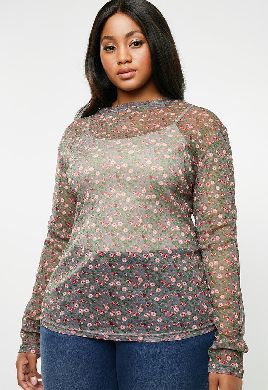 Superbalist - 2 Pack mesh tops - multi
