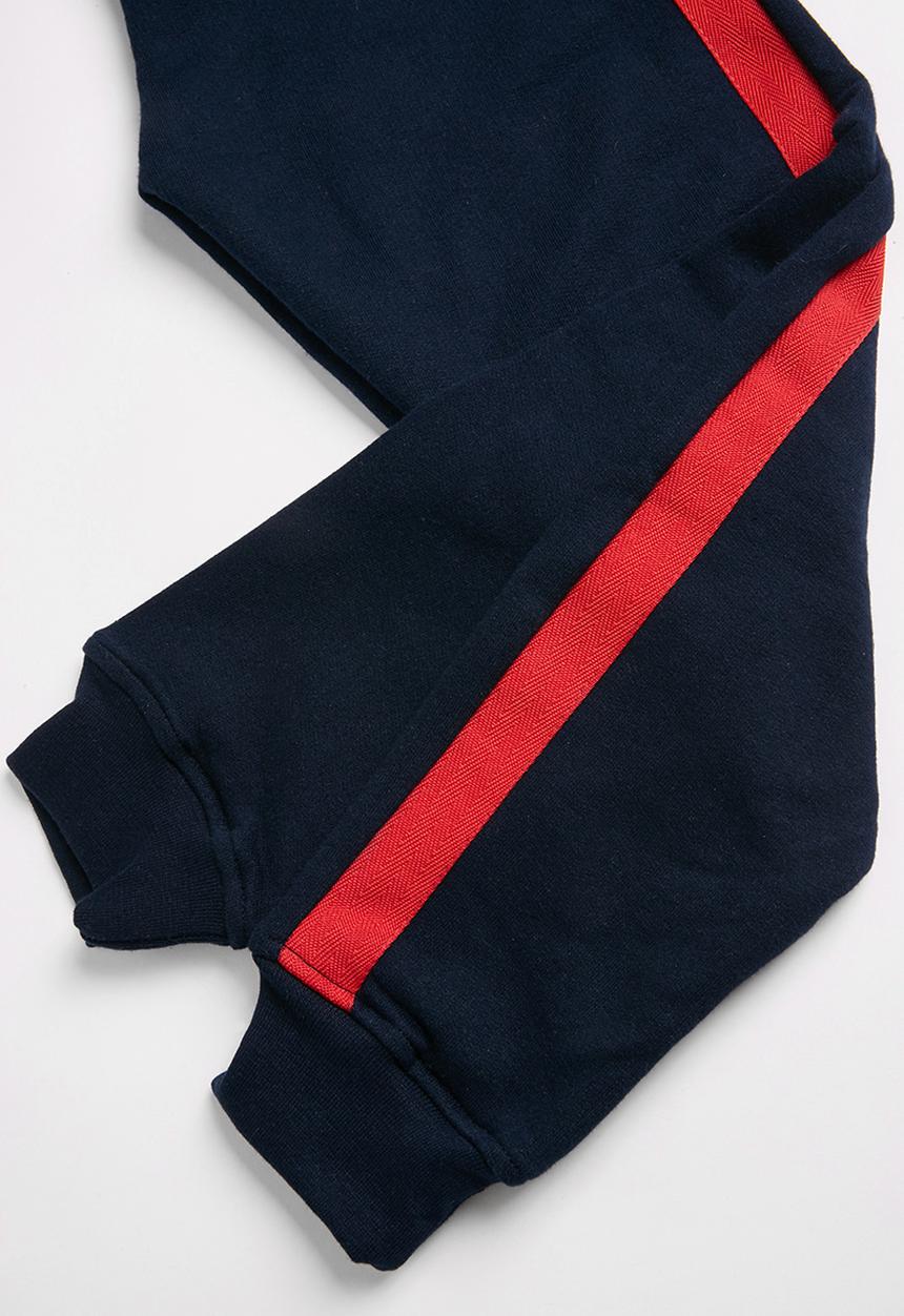 Pop Candy - Kids tracksuit - navy & orange