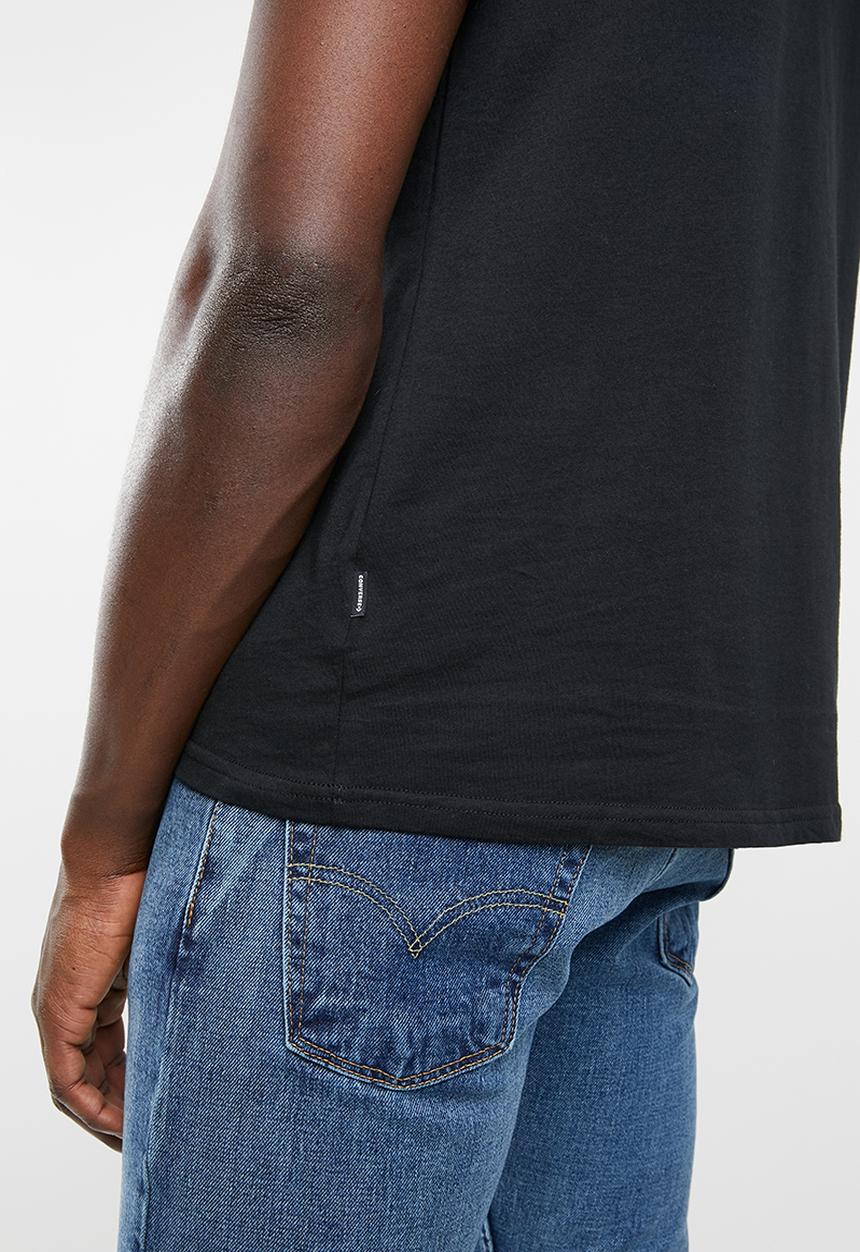Converse - Converse logo remix tee - black