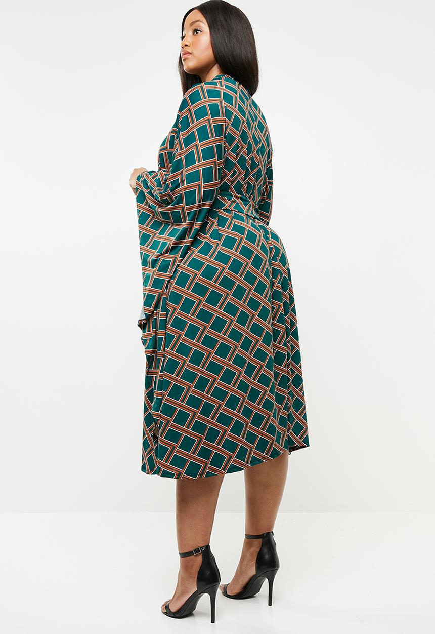 Plus-Fab - Caftan dress - multi