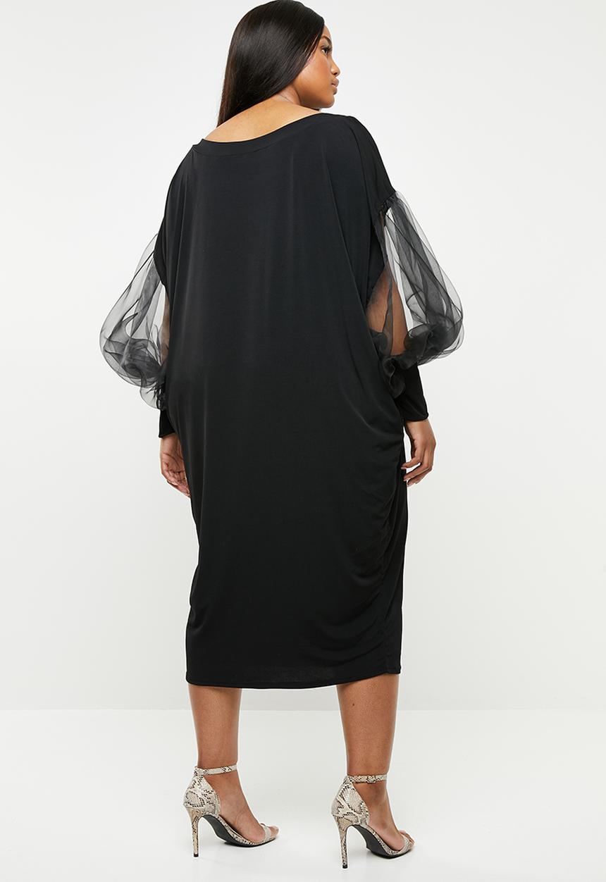Plus-Fab - Lusherns dress - black