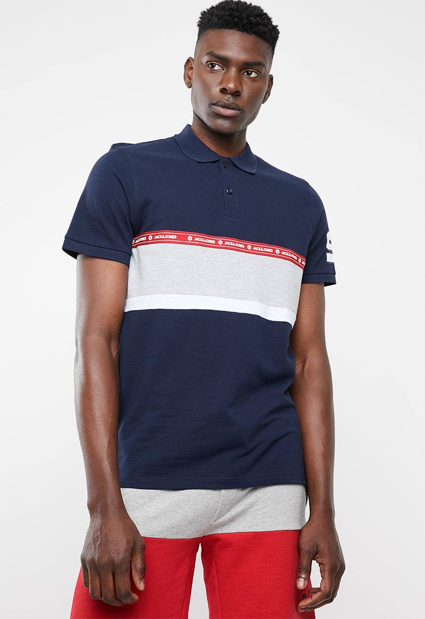 Jack & Jones - Wiskit short sleeve polo - multi