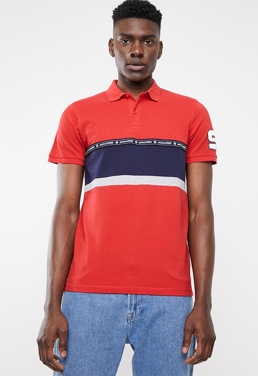 Jack & Jones - Wiskit short sleeve polo - multi