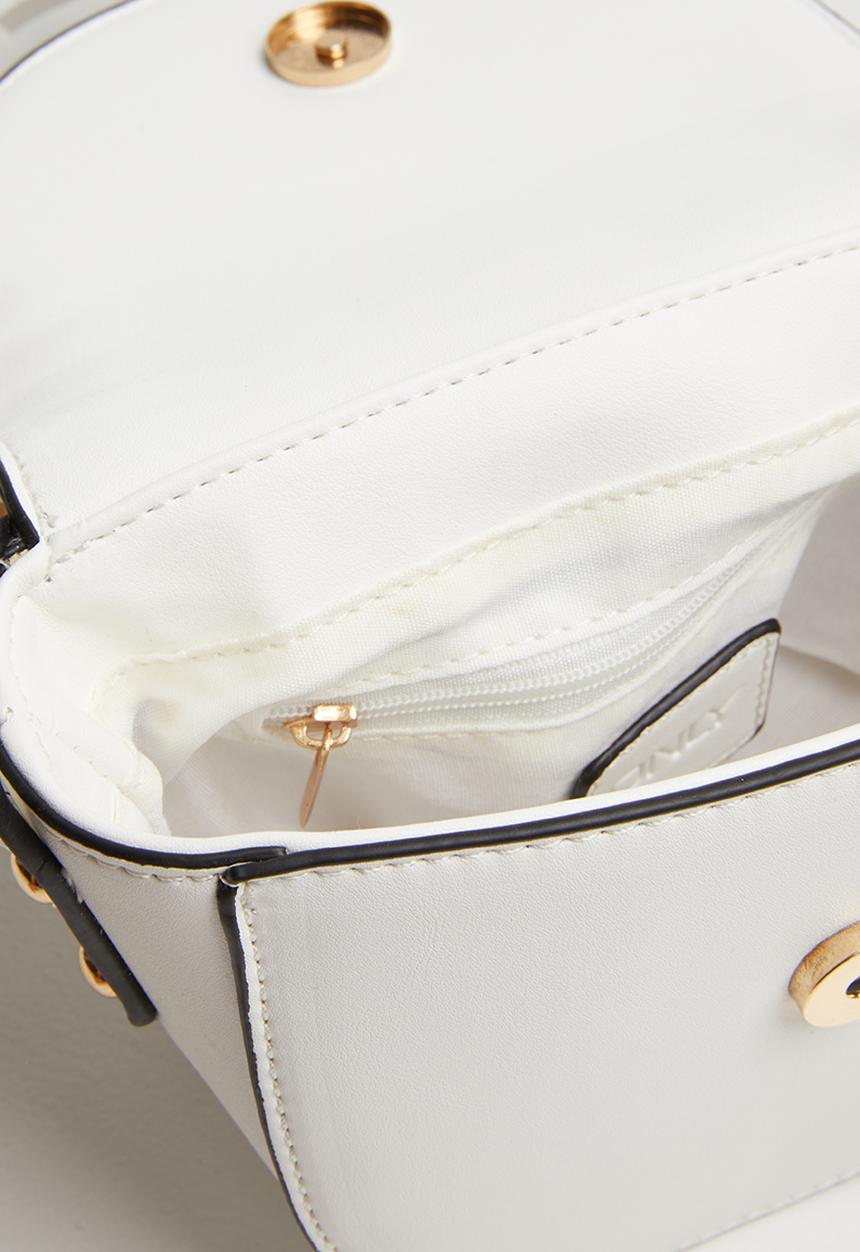 ONLY - Tassel crossbody bag - white