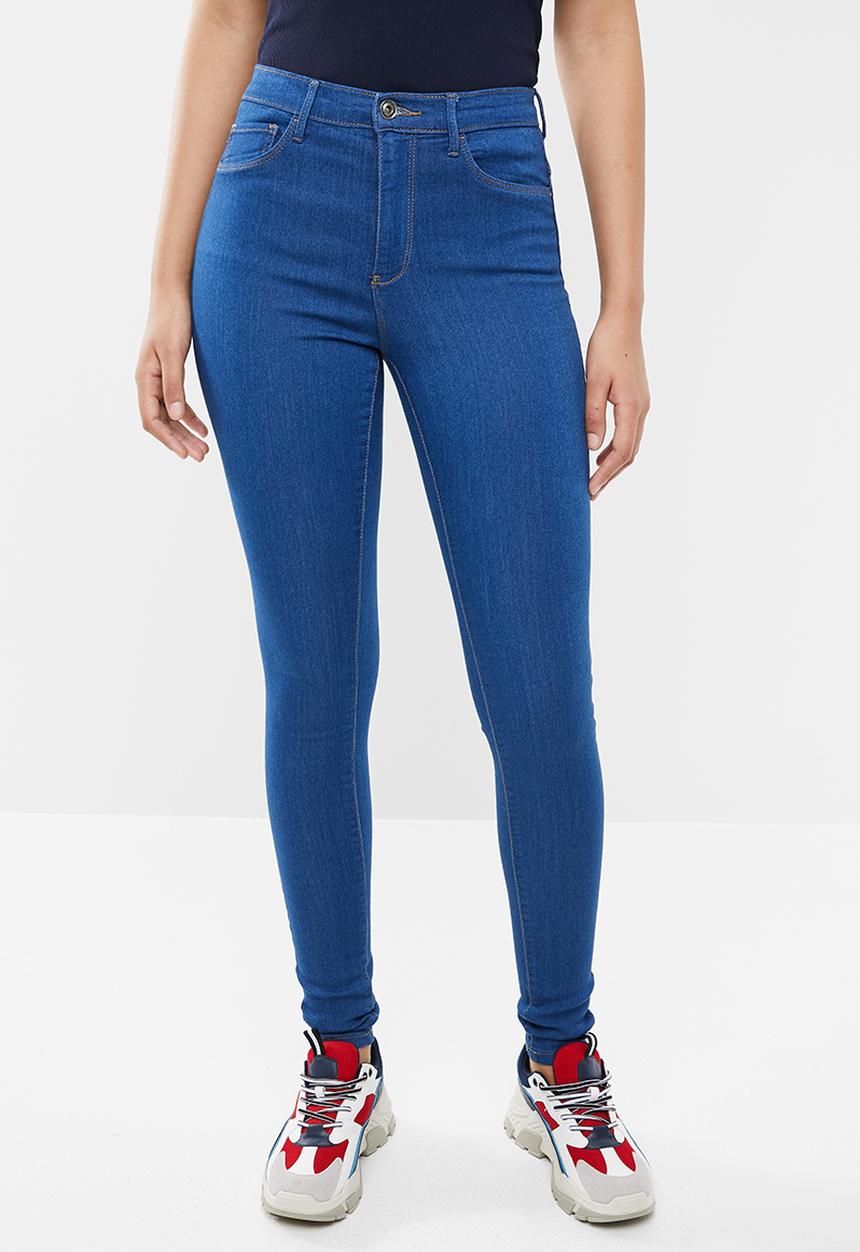 ONLY - Rain skinny jeans - blue