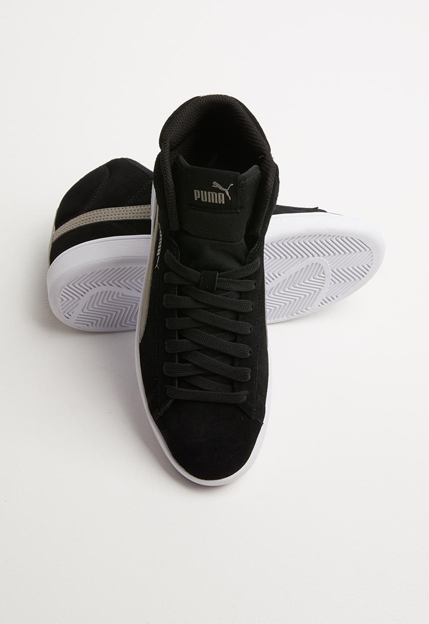 PUMA - Smash v2 mid sneaker - black