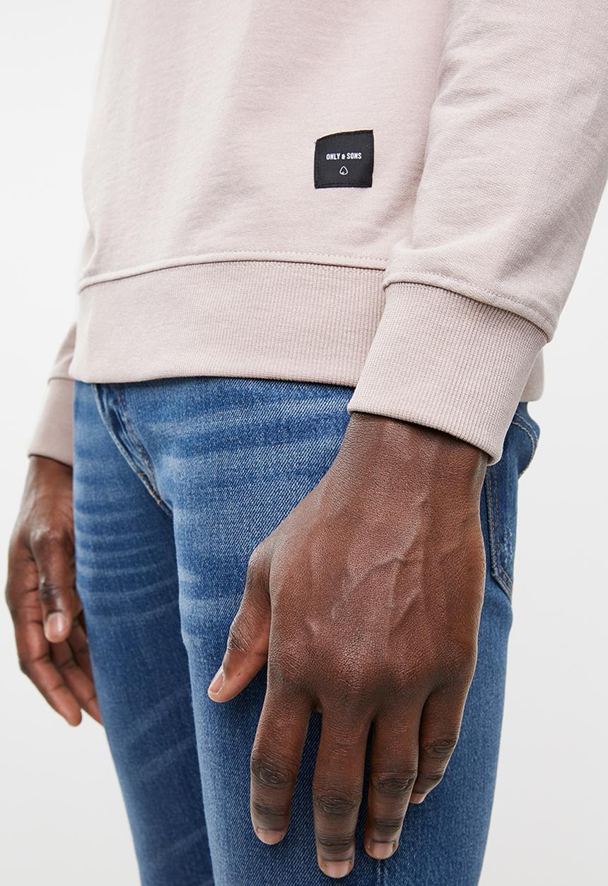Only & Sons - Basic crew neck sweater - pink