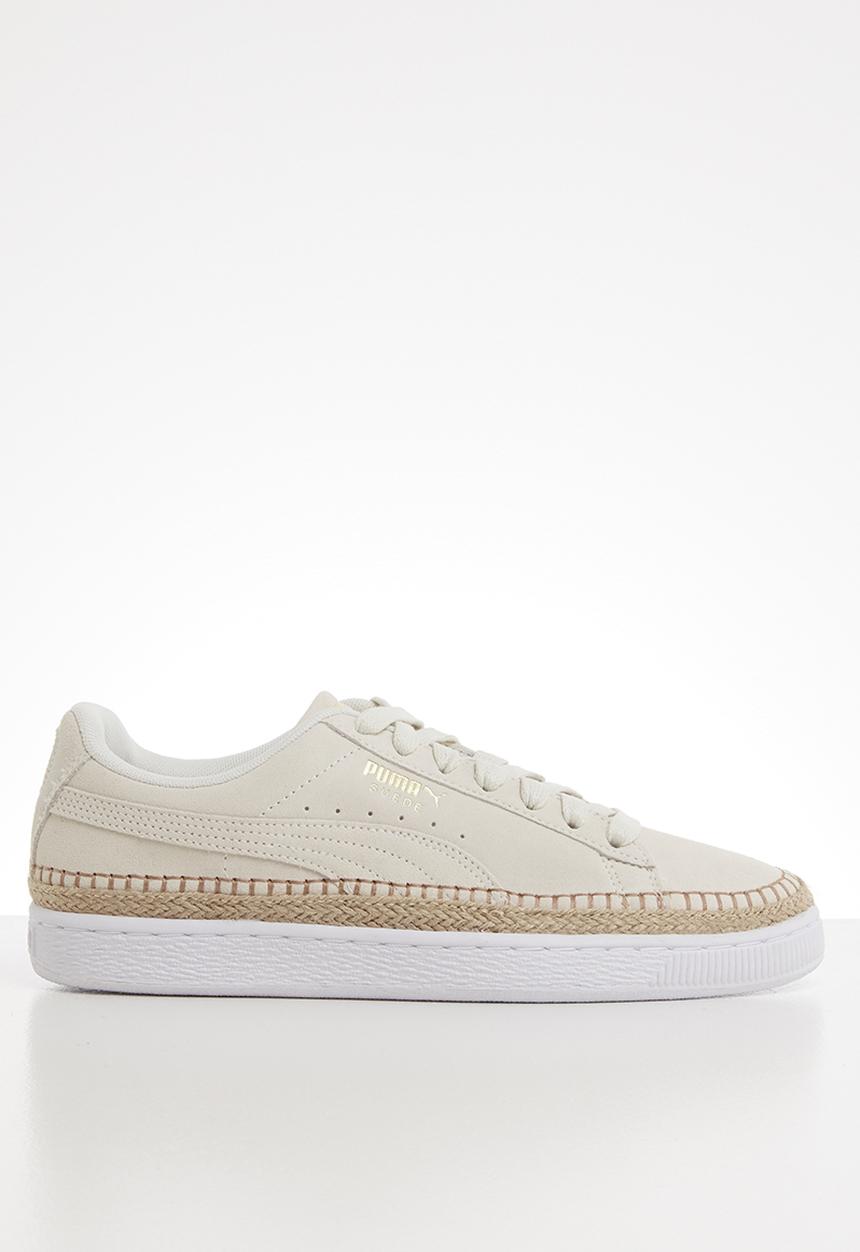 PUMA - Suede Sneakerdrille - marshmallow-puma white