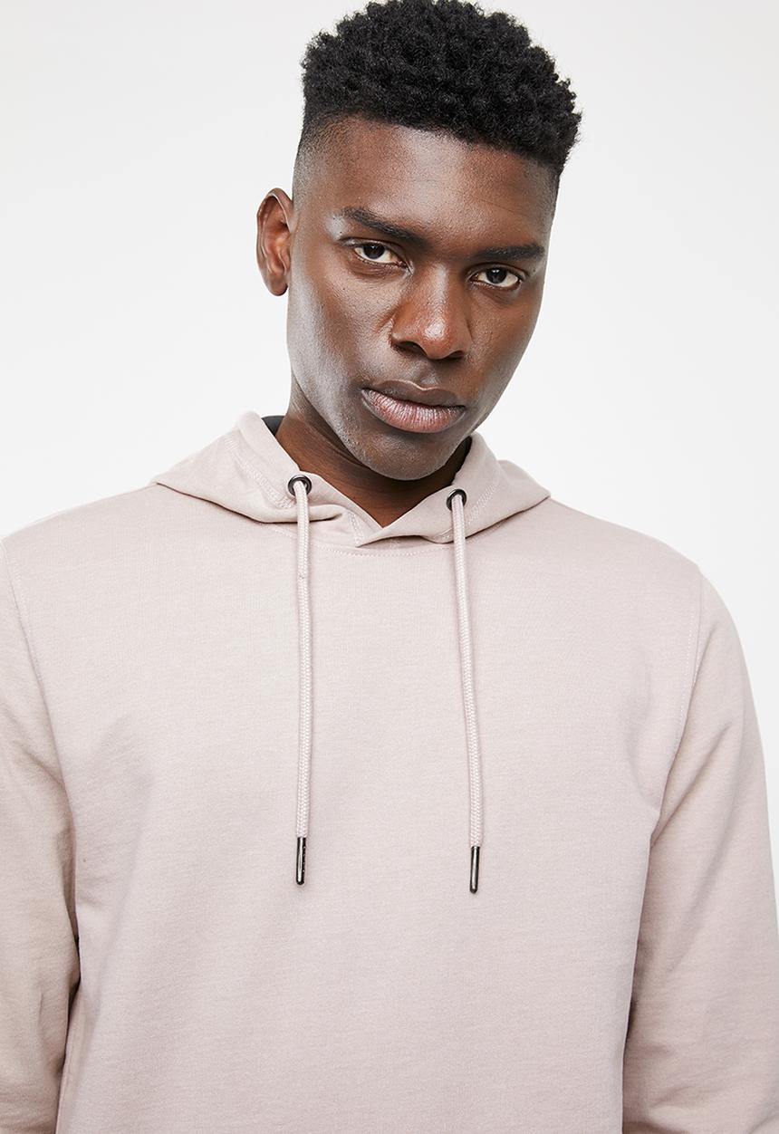 Only & Sons - Basic sweat hoodie unbrushed - pink