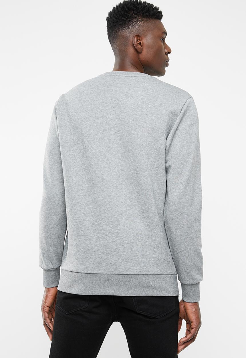 PUMA - Classics logo crew long sleeve - grey