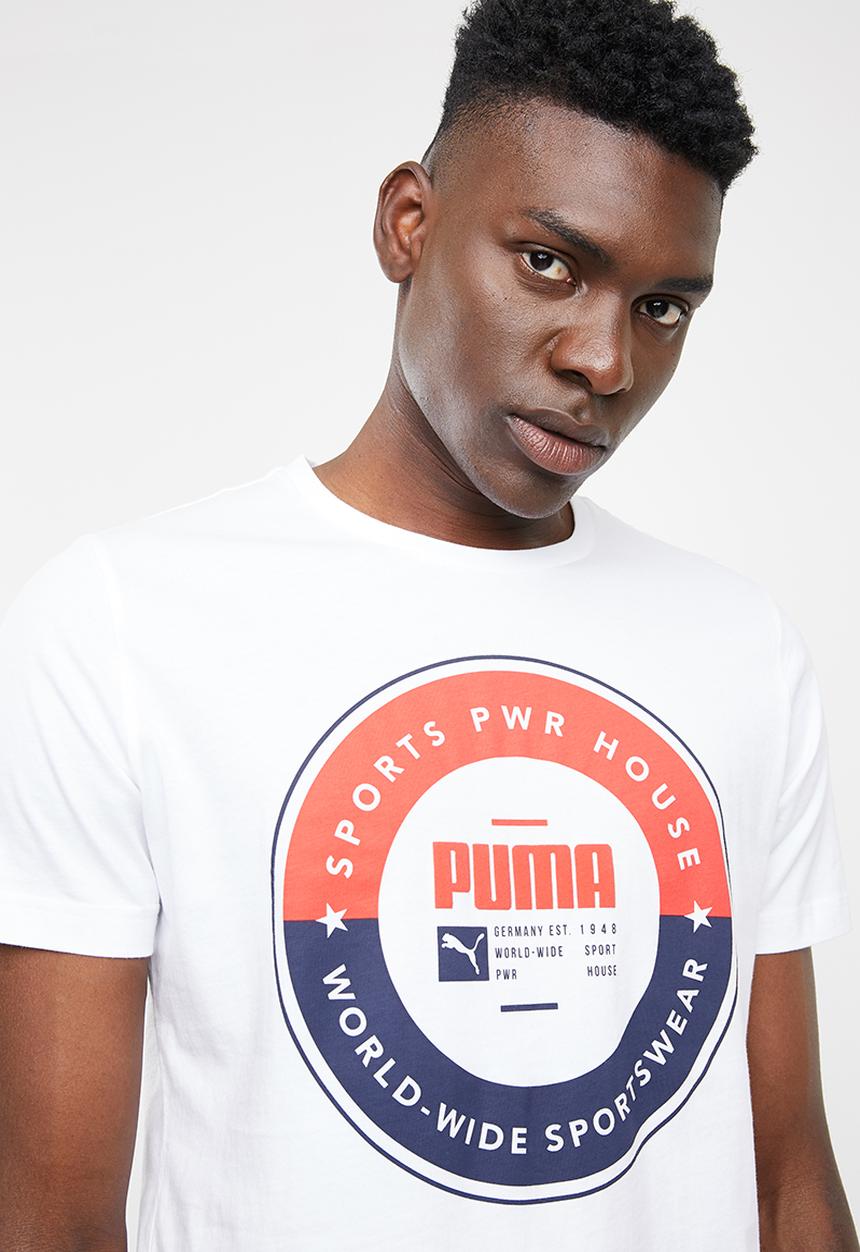 PUMA - Puma execution tee - white