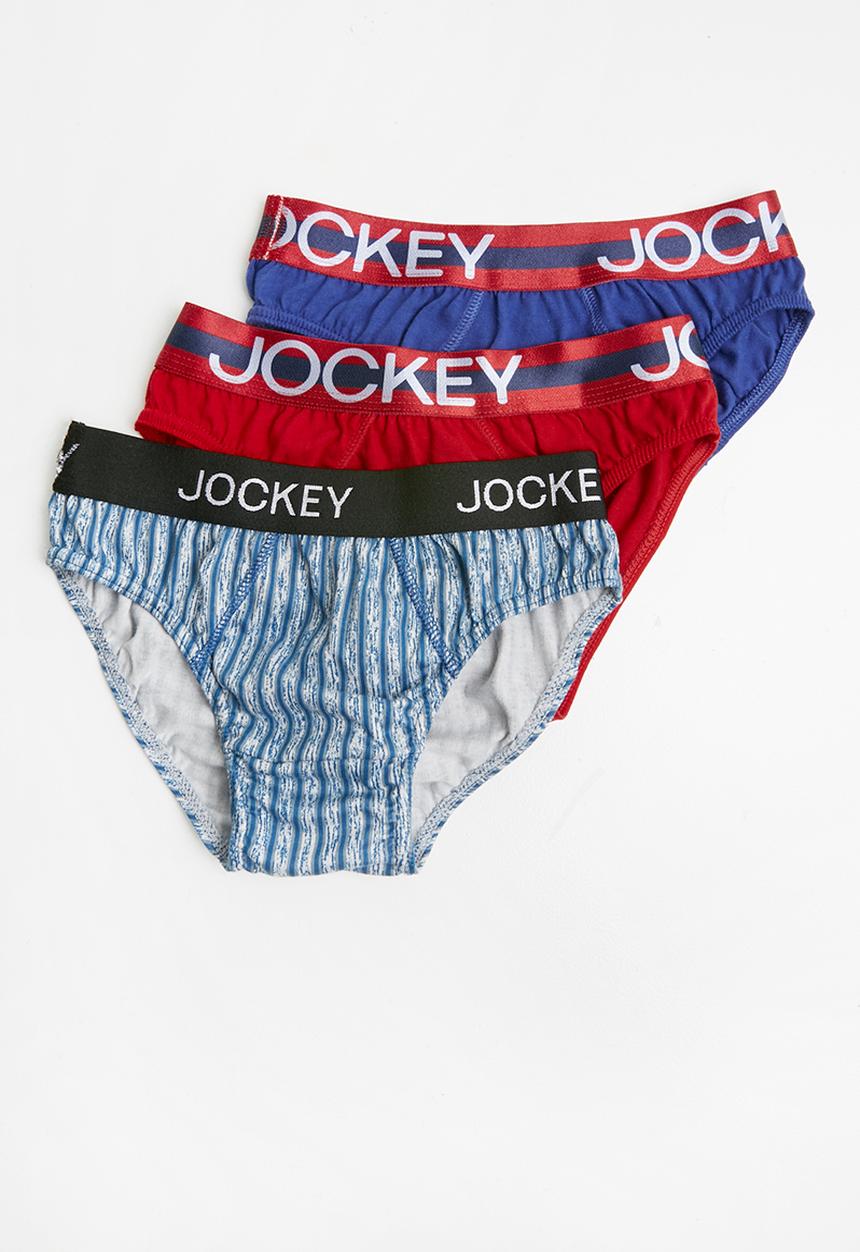 Jockey - Nautical 3 pack briefs - multi