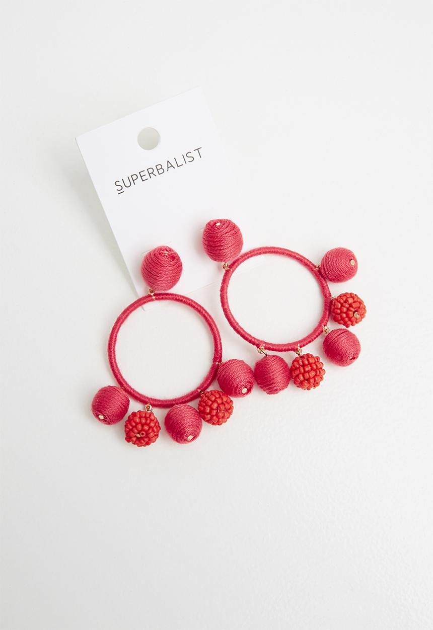 Superbalist - Kenzi earrings - red