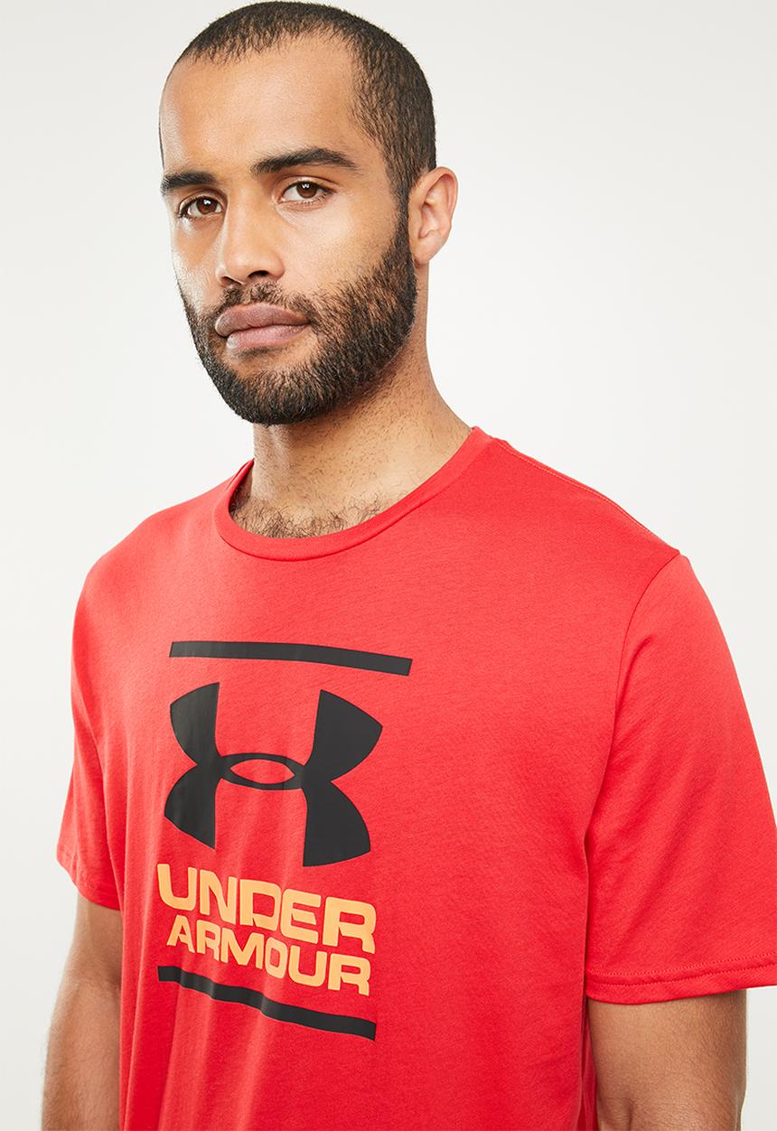 Under Armour - UA foundation short sleeve tee - red