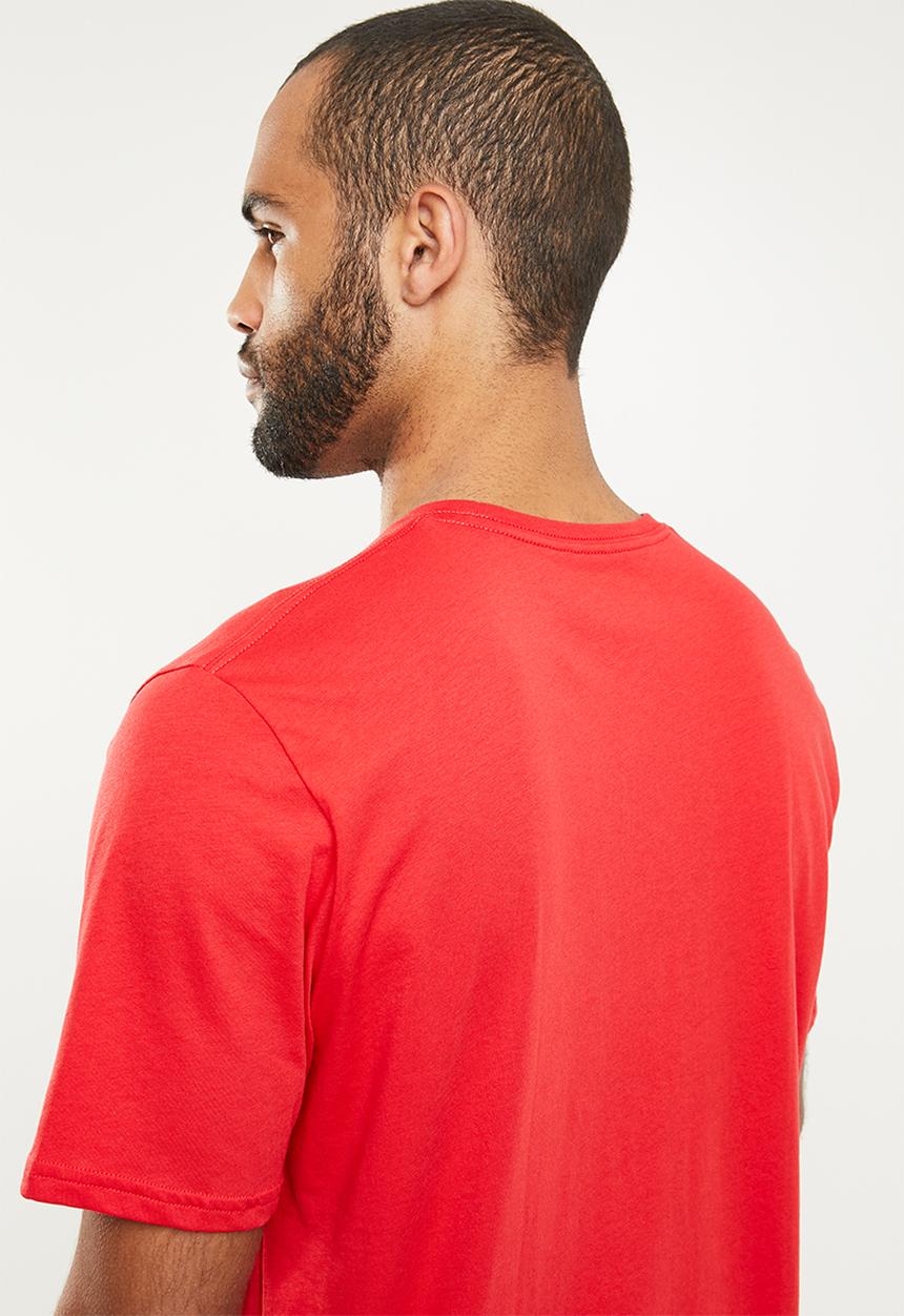 Under Armour - UA foundation short sleeve tee - red