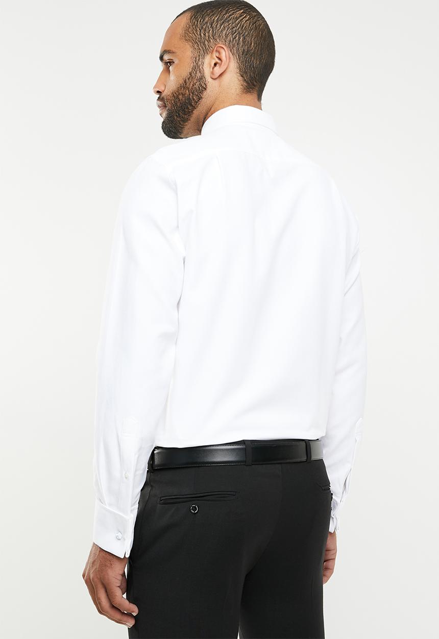POLO - Formal lounge shirt - white