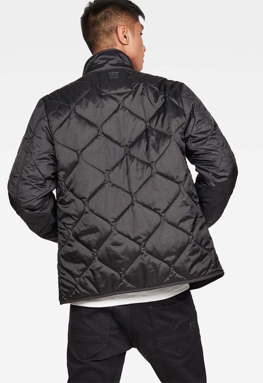 G-STAR - Elda liner overshirt jacket - black