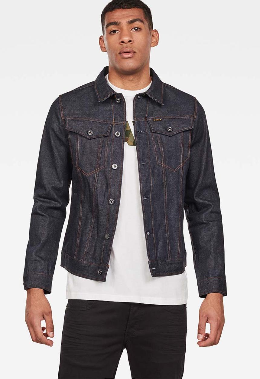 G-STAR - Originals 3301 slim fit jacket - blue
