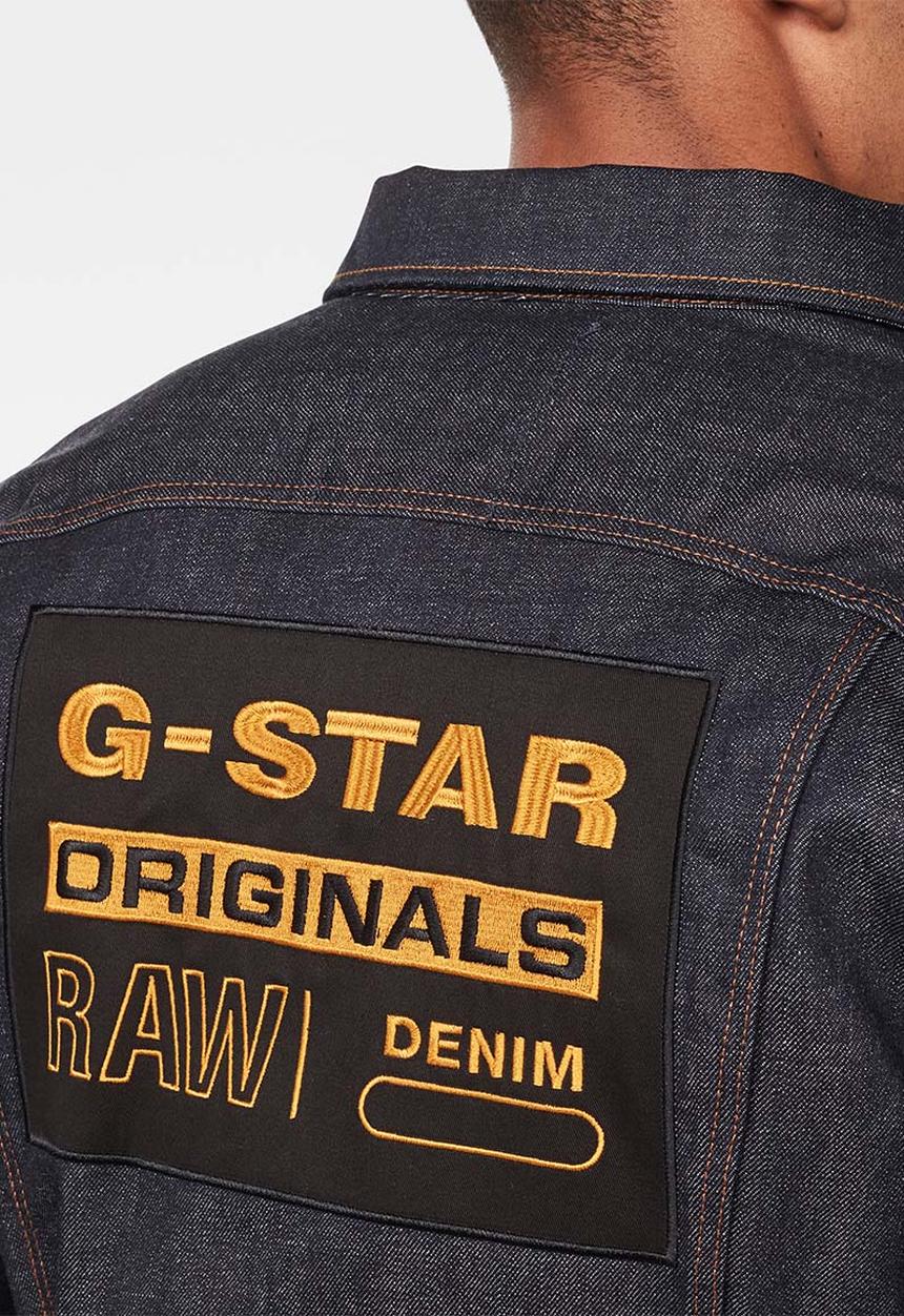 G-STAR - Originals 3301 slim fit jacket - blue
