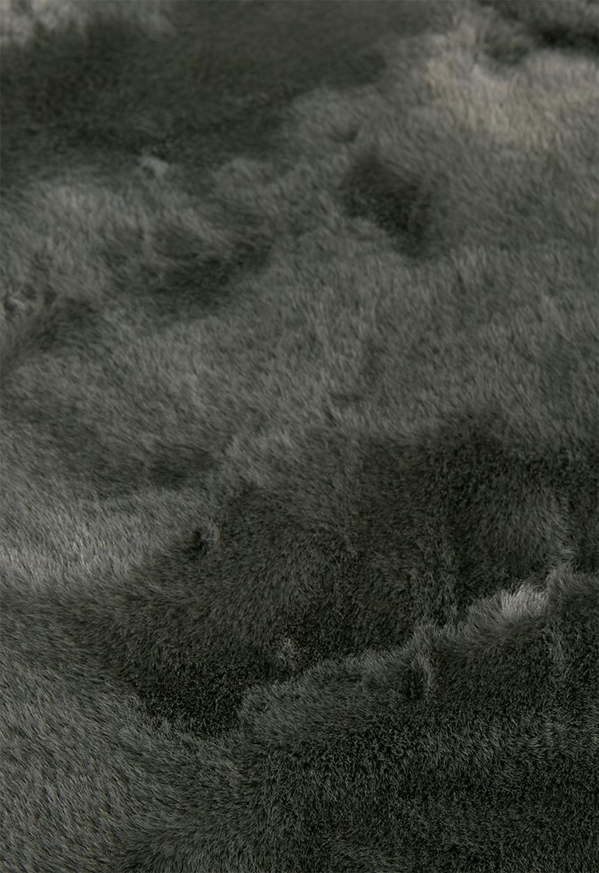 Fotakis - Eli faux fur rug - charcoal