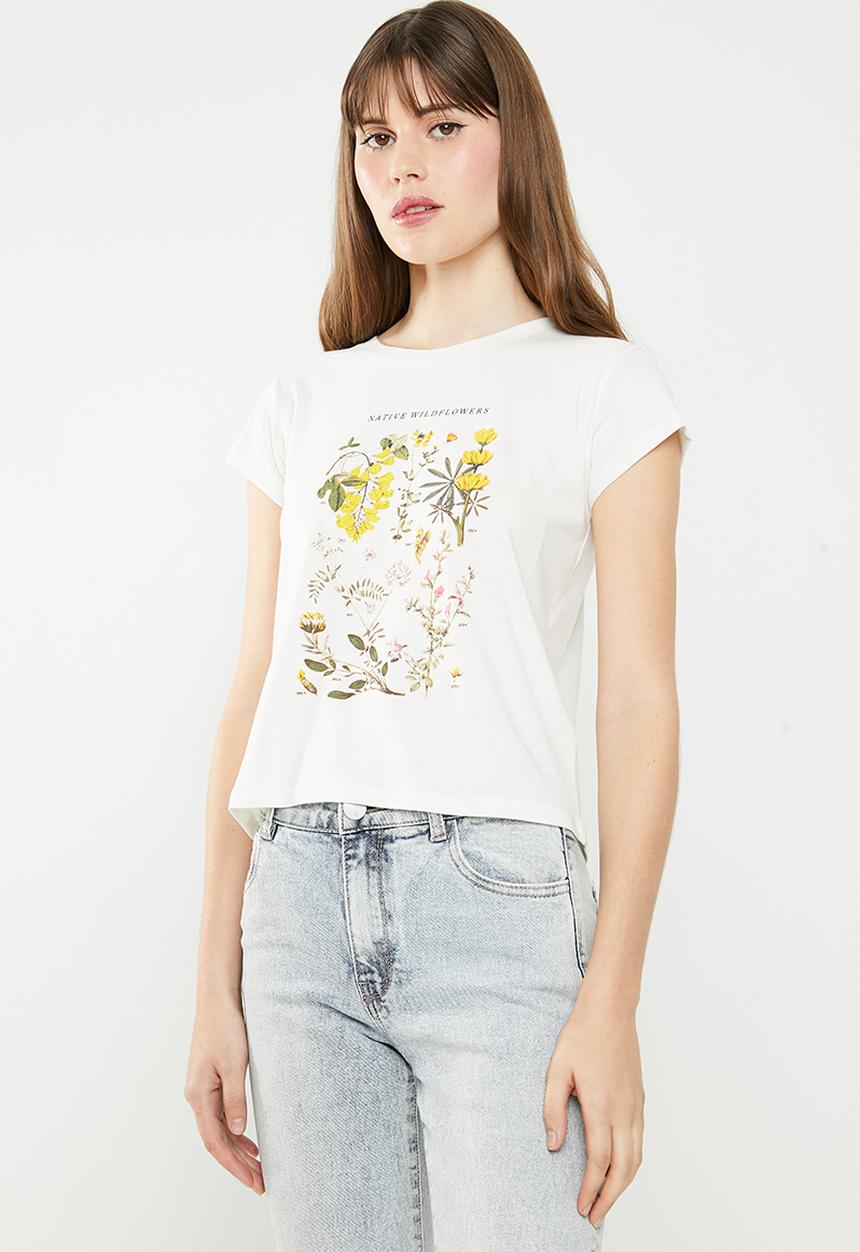 Cotton On - Essential art tee - neutral
