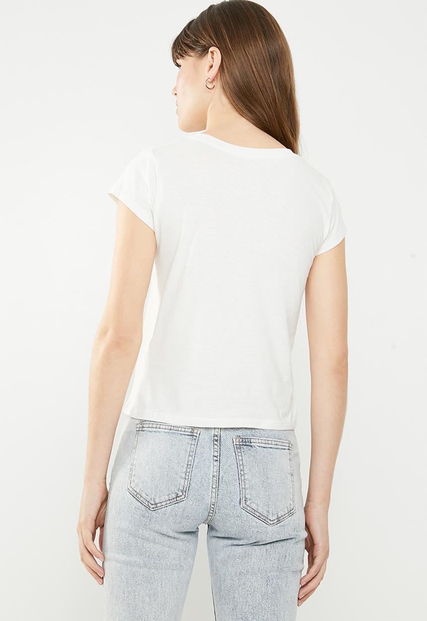 Cotton On - Essential art tee - neutral