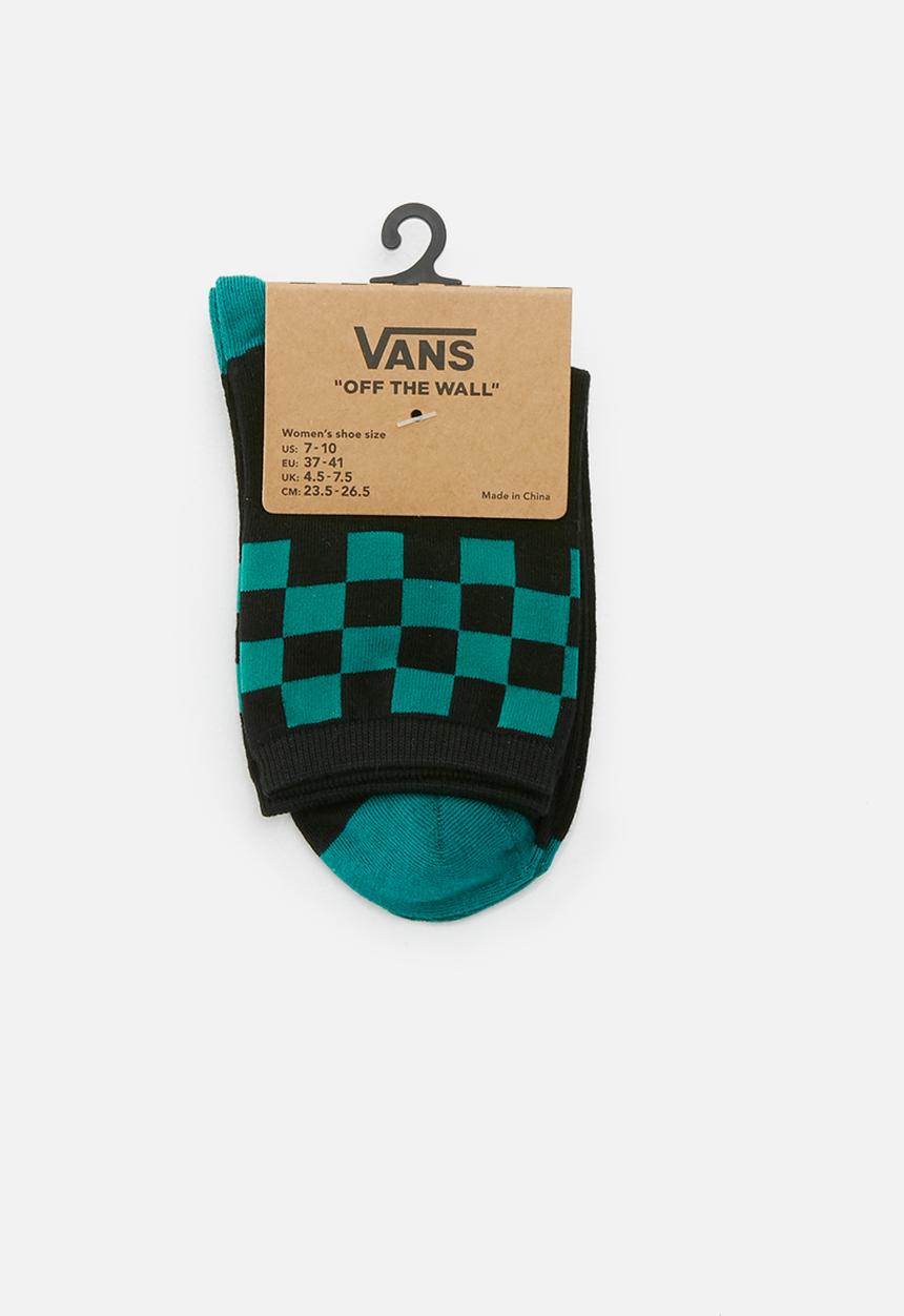 Vans - Cali native sock 1 pack - black & green