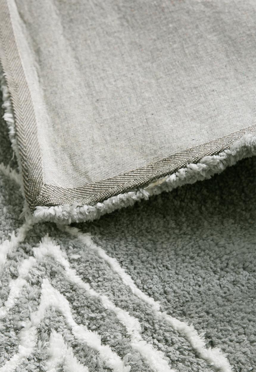 Fotakis - Nara shaggy rug - grey/white