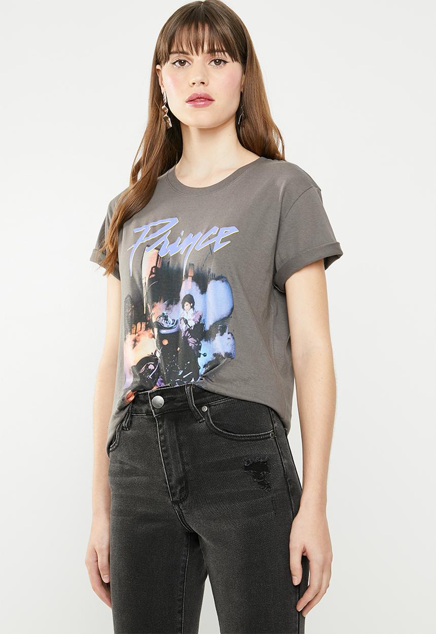 Cotton On - Classic band tee - grey