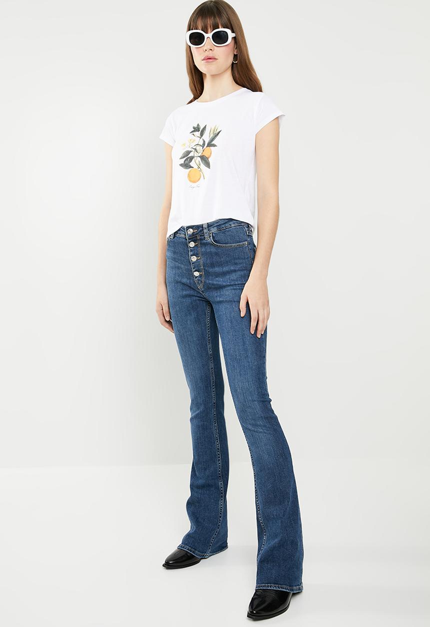 Cotton On - Essential art tee - white