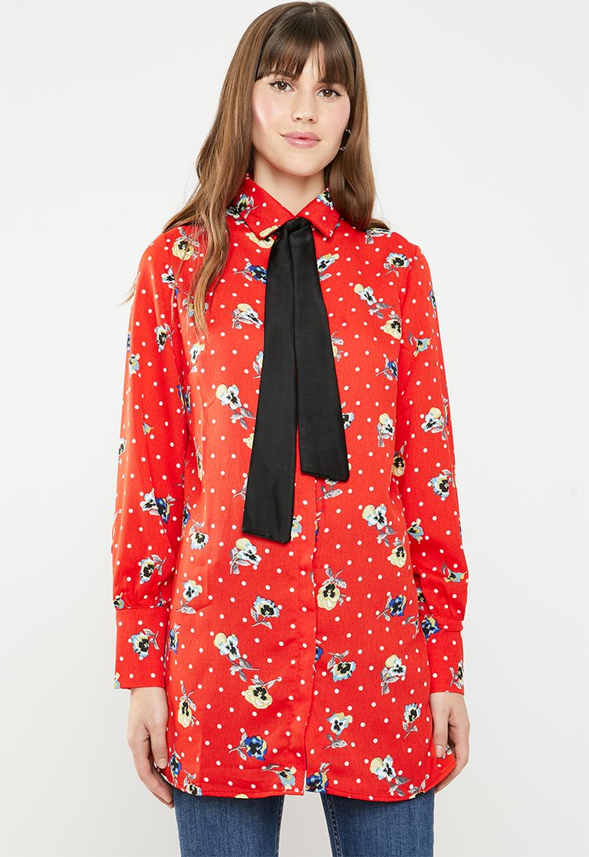 STYLE REPUBLIC - Contrast detail shirt - multi
