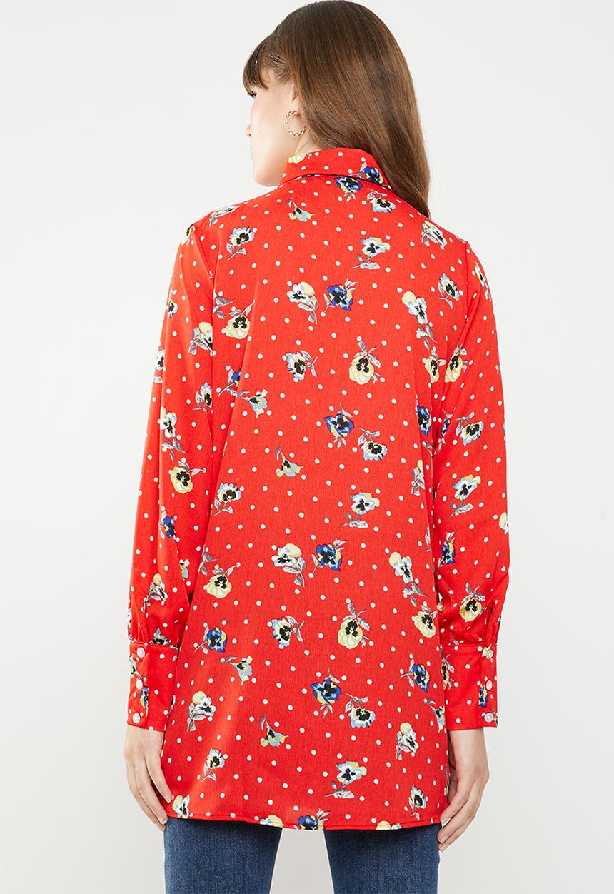 STYLE REPUBLIC - Contrast detail shirt - multi