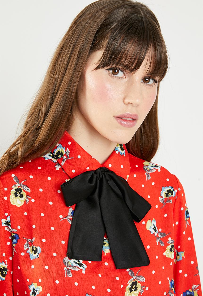 STYLE REPUBLIC - Contrast detail shirt - multi