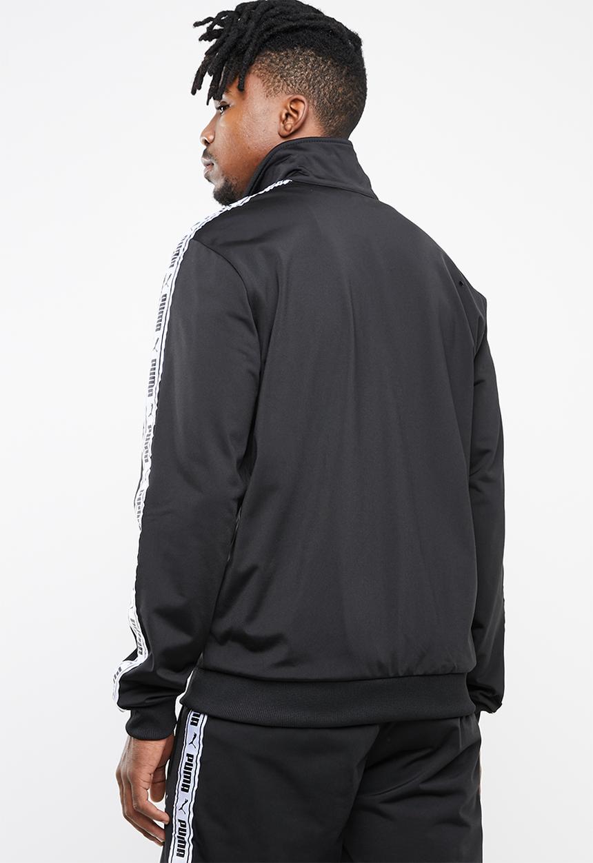 PUMA - Tape track jacket - black & white