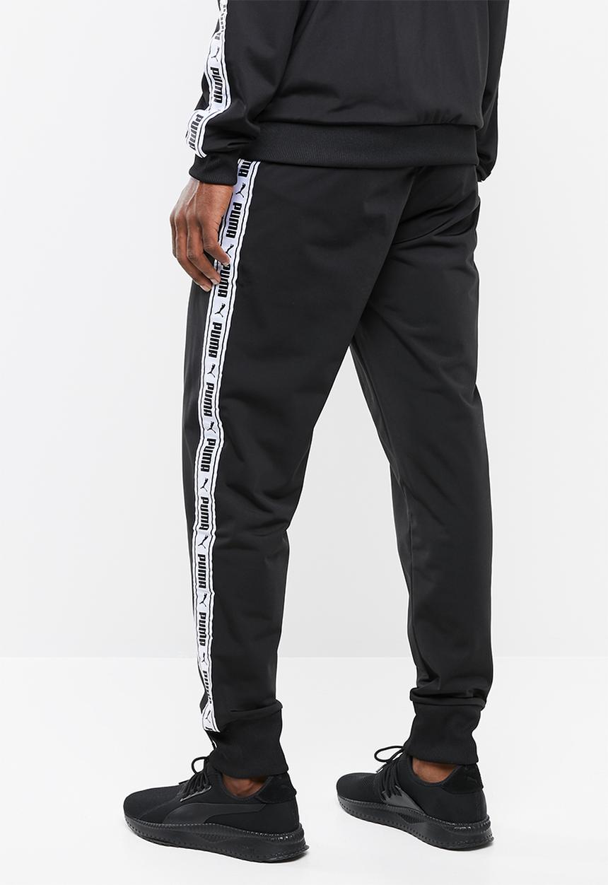 PUMA - Tape track pants - black & white