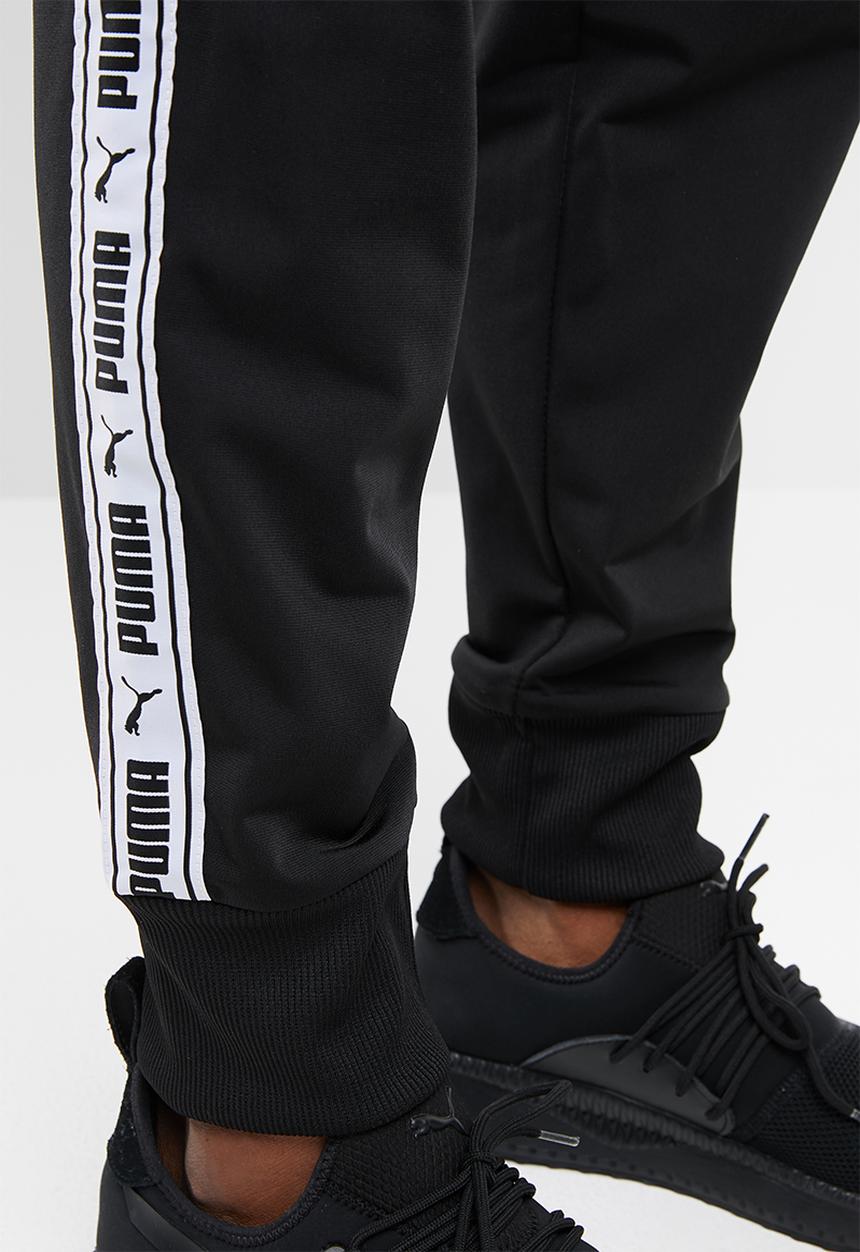 PUMA - Tape track pants - black & white