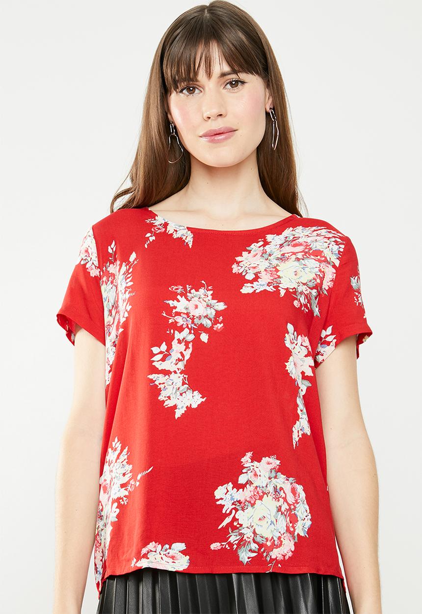 ONLY - First top - red