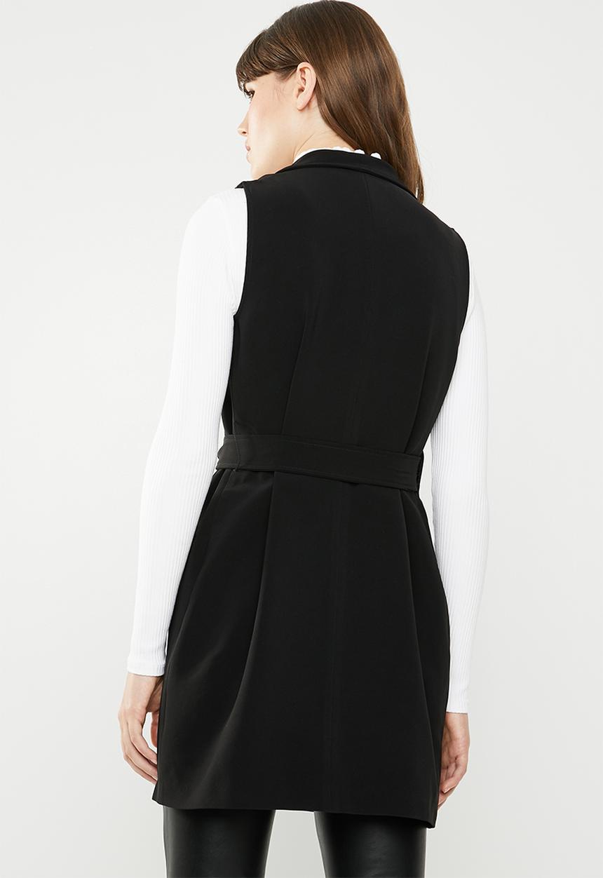 Vero Moda - Leorah waistcoat - black