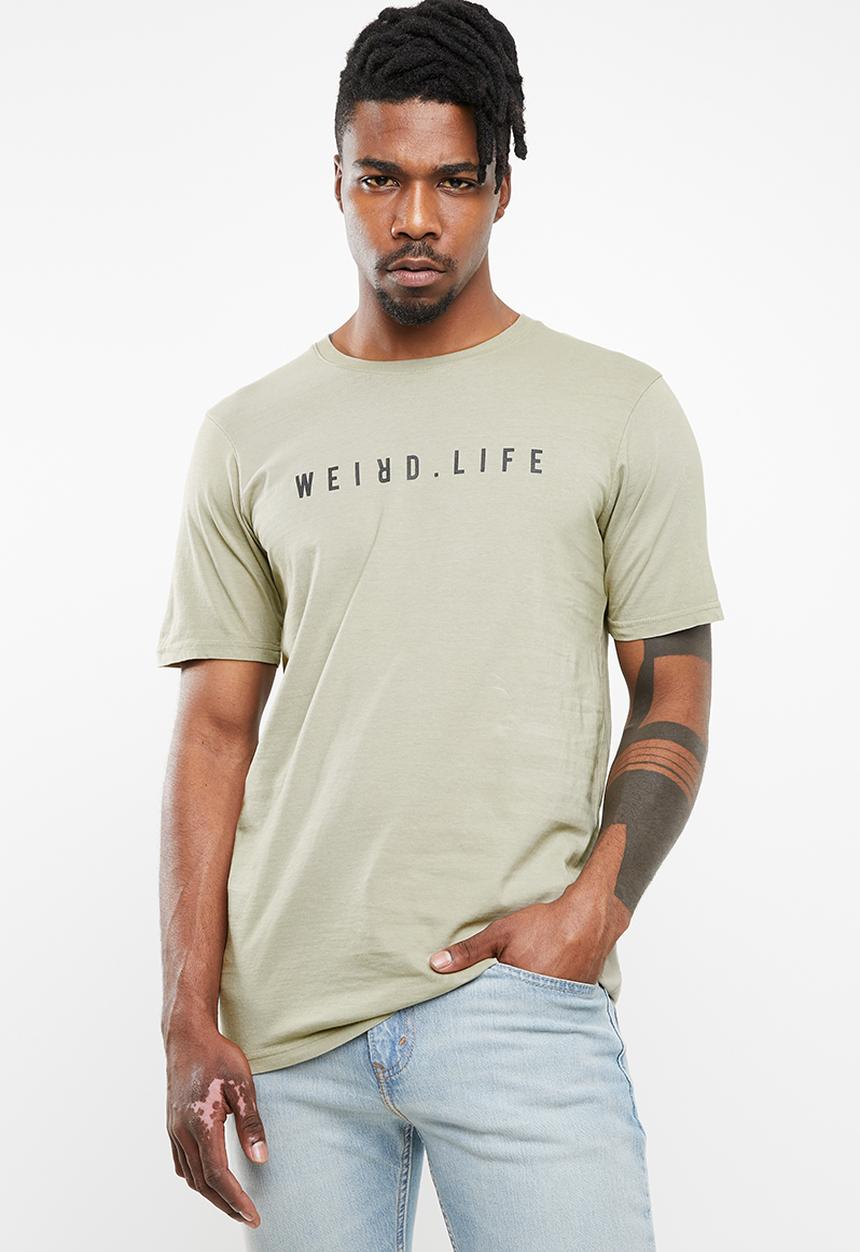 Cotton On - Tbar short sleeve urban tee - beige