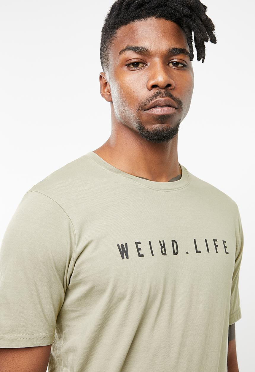 Cotton On - Tbar short sleeve urban tee - beige