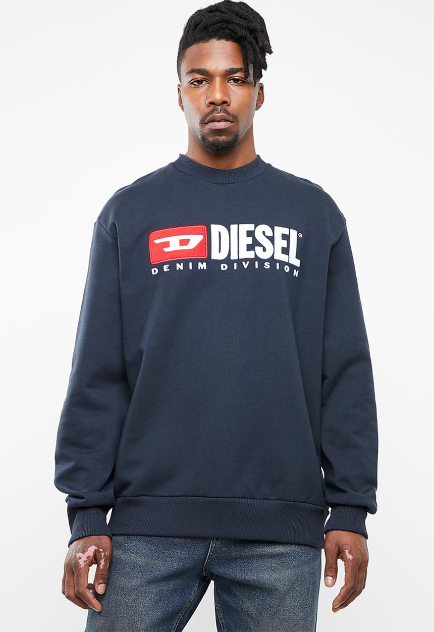Diesel  - S-crew-division sweater - navy