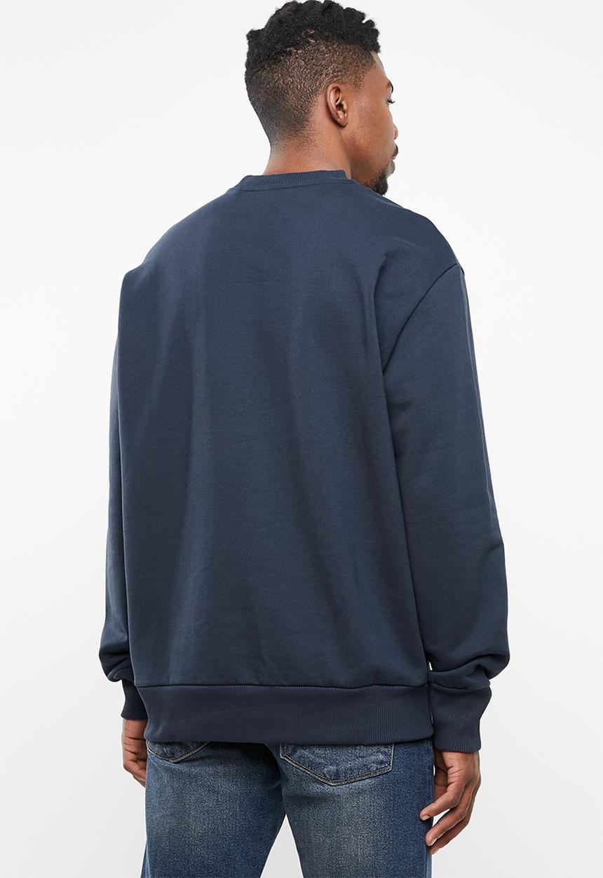 Diesel  - S-crew-division sweater - navy