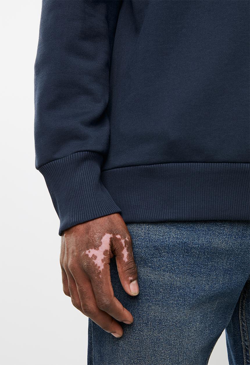 Diesel  - S-crew-division sweater - navy