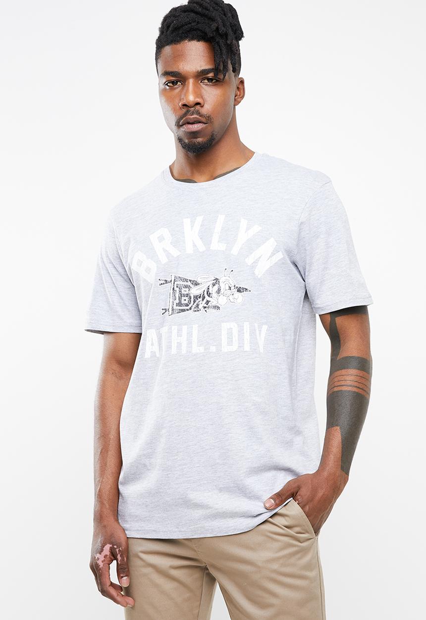 Cotton On - Tbar short sleeve sport tee - grey
