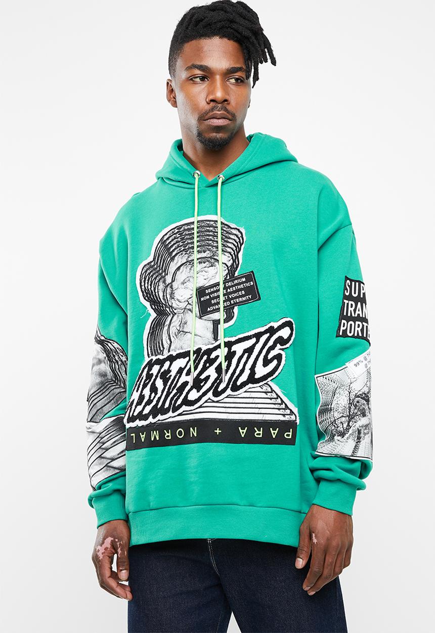 Diesel  - S-jack-ya hoodie - green