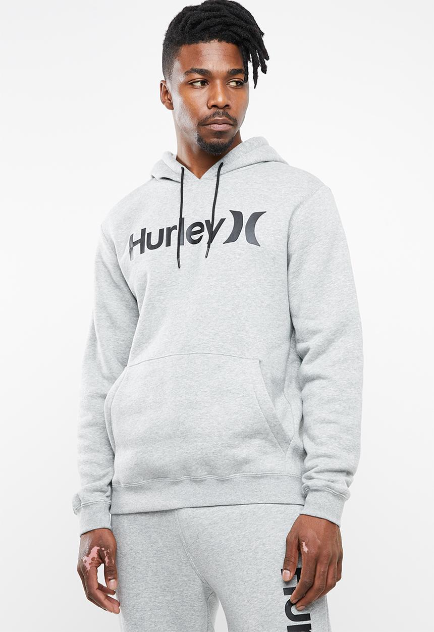 Hurley - Surf check one & only pop hoody - grey