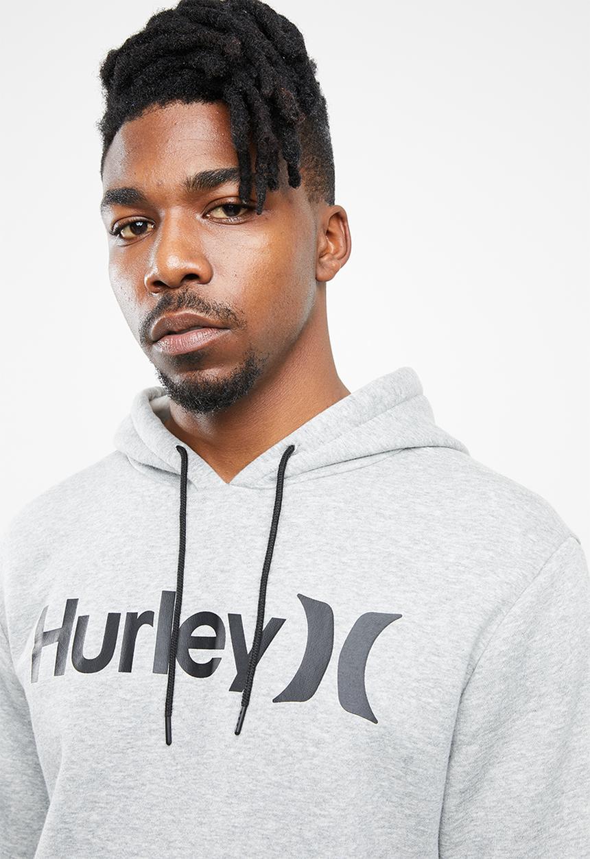 Hurley - Surf check one & only pop hoody - grey