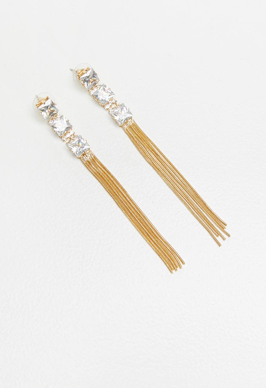 STYLE REPUBLIC - Statement earrings - gold