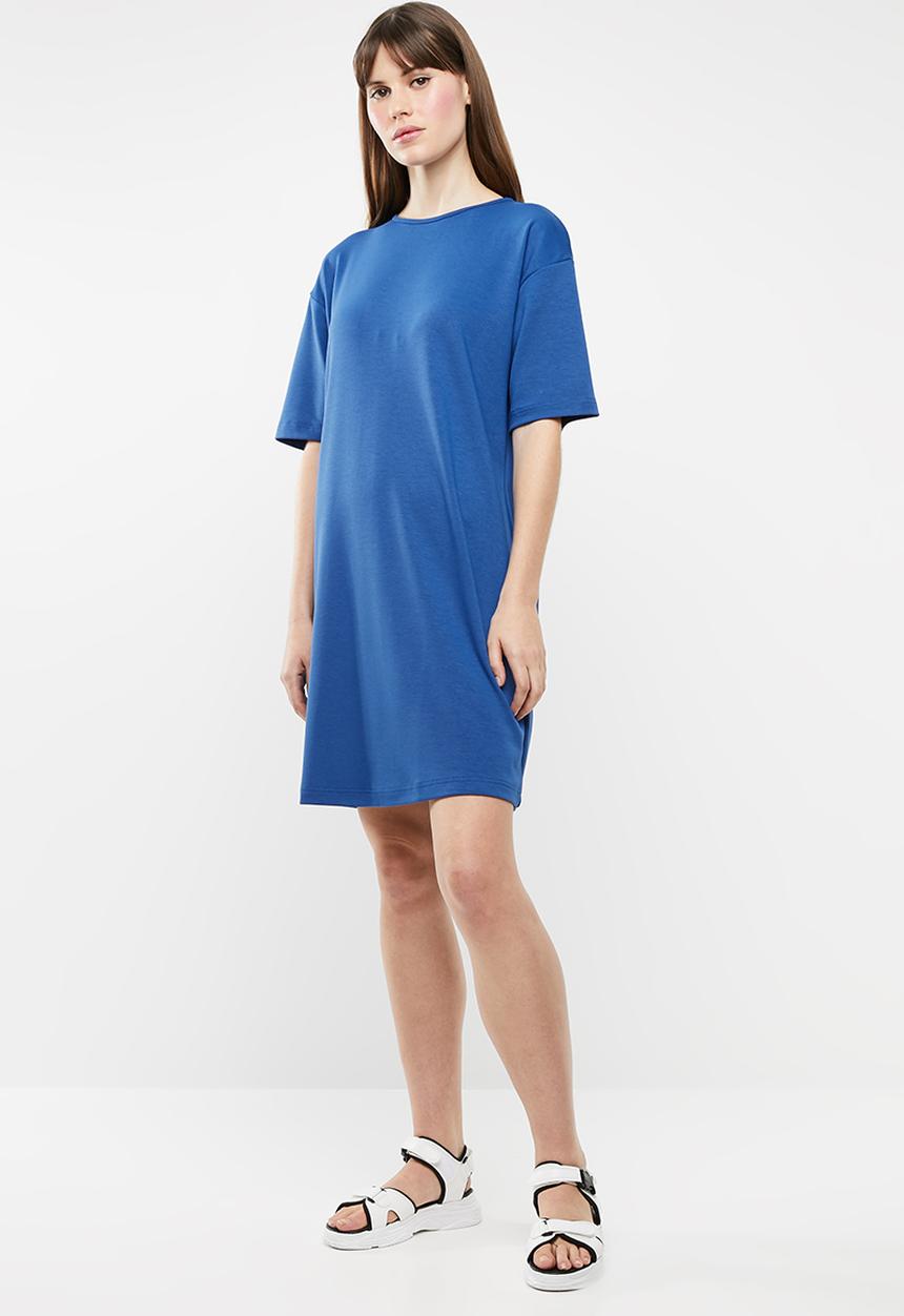 c(inch) - T-shirt dress - blue 