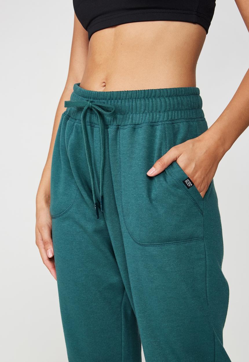 Cotton On - Gym track pants  - green